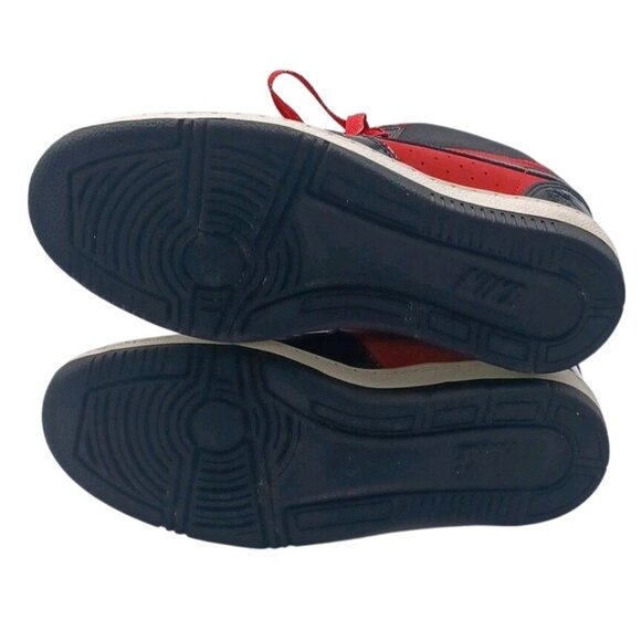 Nike Force Dunk Sky Hi Hidden Wedge Heel High Bred Patent Leather Womens US 8 - Picture 10 of 16